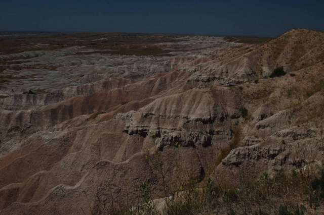 the Badlands